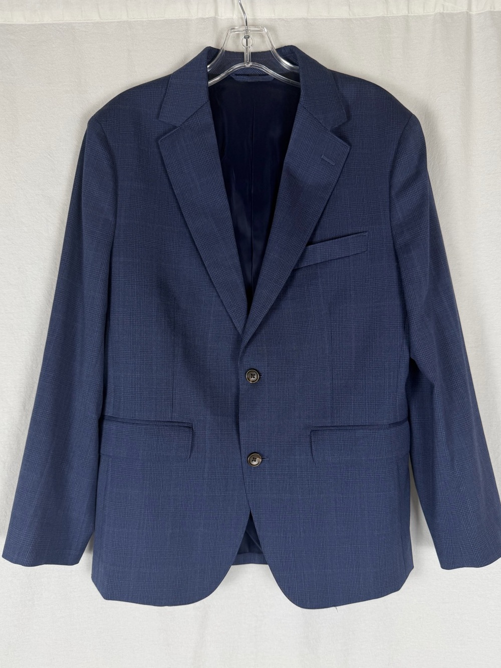 Bonobos Jetsetter Italian Glen Plaid Wool Blazer 38S Slim
